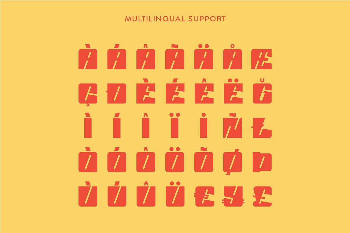 Seglano — Heavy Modular Display Type, a Sans Serif Font by Elyas Beria Studio (Photo 17 of 20)
