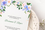 Pastel Flowers in Pink and Blue, an Illustration by Graphic Blue Bird (Thumbnail 7 of 7)