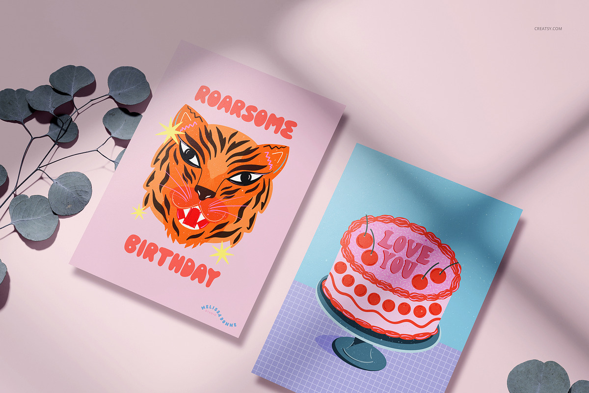 A5 Cards Mockup Set, a Merchandise Mockup by creatsy5 (Photo 8 of 17)