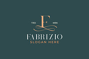 Letter F Luxury Style Royal Logo, a Branding & Logo Template by Signatoro (Thumbnail 1 of 2)