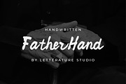 Futherhand | Handwritten Font, a Font by Letterature Std. (Thumbnail 1 of 7)