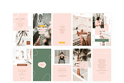 Positano Social Media Kit, a Social Media Template by The Blog Stop (Thumbnail 11 of 11)