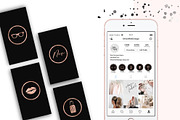100  instagram highlights social set, a Social Media Template by SilverMintDesign (Thumbnail 4 of 4)