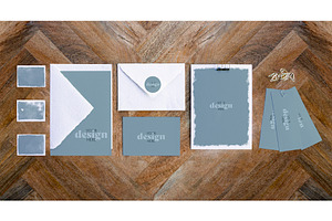 Stationery Design Proposal 2 Mockup