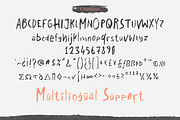 Efrancd Handwriting, a Sans Serif Font by 24Design Studios (Thumbnail 6 of 7)