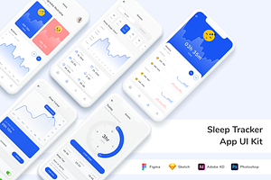 Sleep Tracker App UI Kit