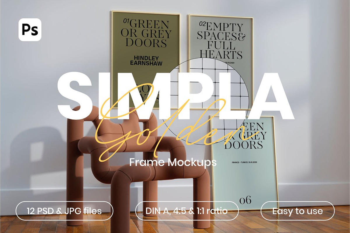 Artwork Mockups Bundle 20 in 1, a Household Mockup by Bonumo (Photo 18 of 41)
