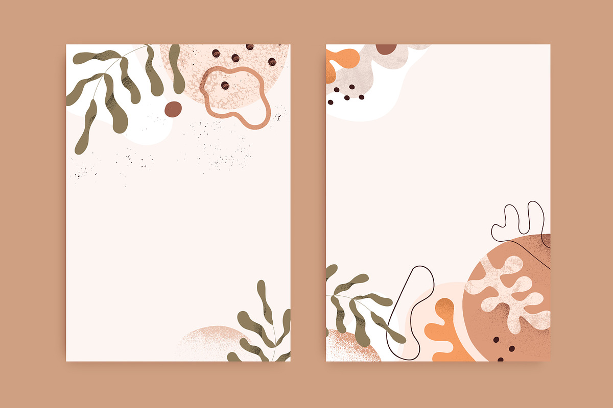 Abstract shapes cards, backgrounds, a Decorative Illustration by Good Studio (Photo 8 of 13)