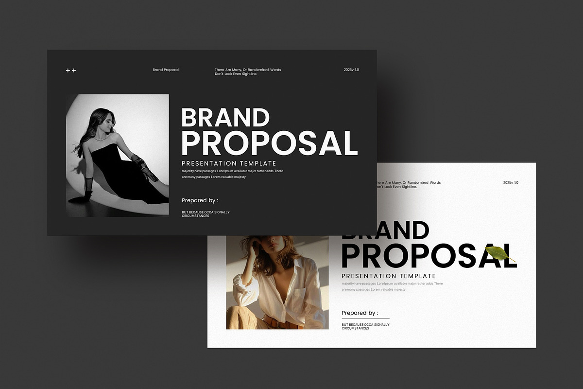 Brand Proposal Presentation Template, a Presentation Template by Pradaxa (Photo 3 of 6)
