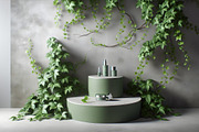 10 3D marble stone podium Bundle, a Background Photo by zahidhossainalif (Thumbnail 2 of 11)