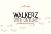 Walkerz - Sans Serif Font, a Sans Serif Font by Pikgura (Thumbnail 1 of 6)