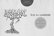 Magic Trees | Texture Pack, a Texture Graphic by Norse Moss (Thumbnail 3 of 6)