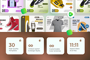 Fashion & Clothing Template Kit I, a Social Media Template by Exceptionalways (Thumbnail 2 of 31)