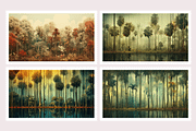 Dofo Co - Vintage Tropical Forests, a Decorative Illustration by milatovar (Thumbnail 3 of 20)