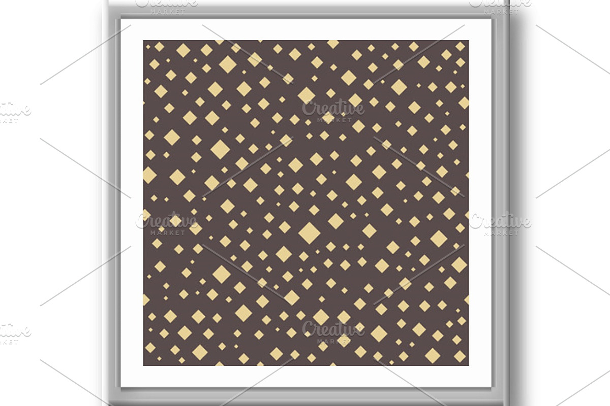 Seamless Background With Shapes, a Pattern Graphic by FineArtStudio (Photo 2 of 3)