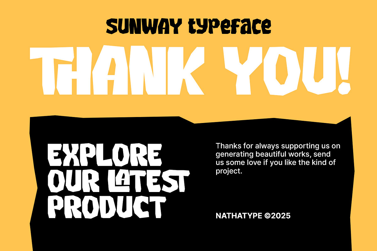 Sunway, a Symbol Font by Nathatype (Photo 11 of 11)