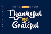 High Beginning, a Script Font by twinstd (Thumbnail 2 of 13)