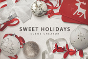 Sweet Holidays Scene Creator!, a Product Mockup by Pink Coffie (Thumbnail 1 of 5)