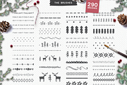 Sweater Weather Vector Brushes, a Brush Add-On by Emily Spadoni (Thumbnail 7 of 11)