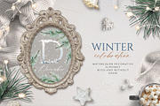 Winter celebration - watercolor set, an Animal Illustration by long summer (Thumbnail 9 of 19)