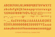 CS Rema – Fun Font, a Sans Serif Font by Craft Supply Co. (Thumbnail 8 of 8)