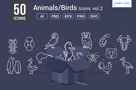 Jumbo Icons A Creative Market Shop