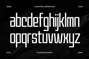 Gavister - Condensed Sans Serif, a Sans Serif Font by Flawless And Co (Thumbnail 8 of 10)