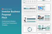 Investor Business Proposal Pitch, a Presentation Template by OceanArt (Thumbnail 1 of 17)