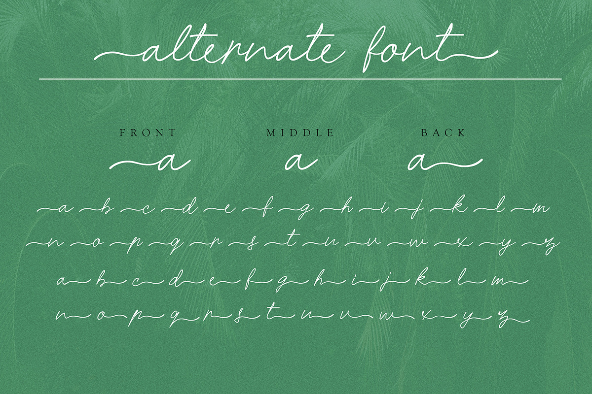 Hanamara - Handwritten Script Font