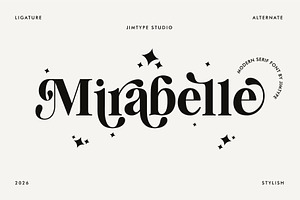 Mirabelle - Elegant Ligature Font