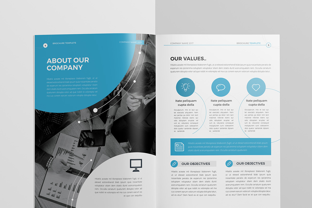 Company Brochure 16 Pages, a Brochure Template by BrochuresFactory (Photo 4 of 10)
