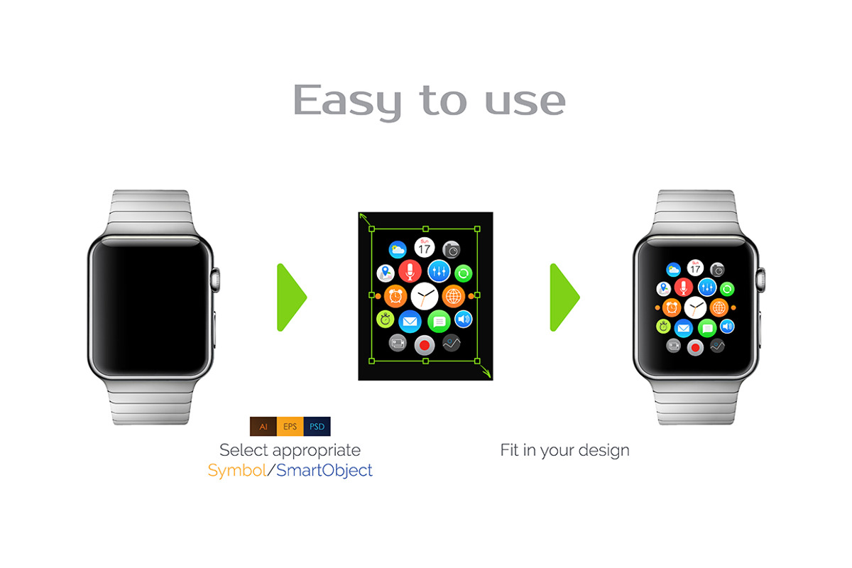 Apple mockups +BONUS [Full] AI+PSD, an iPhone Mockup by voin_Sveta (Photo 2 of 7)