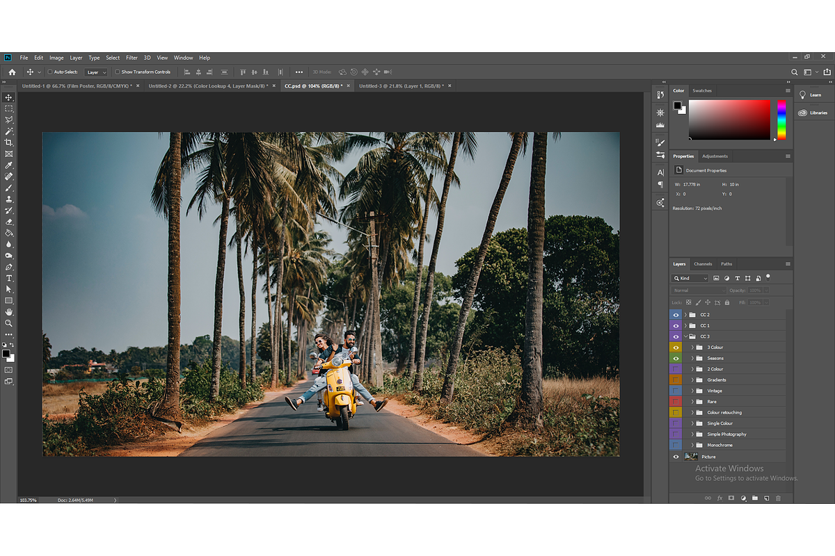 Mega LUT Photoshop Pack, a Texture Graphic by RankedDesigns (Photo 2 of 2)