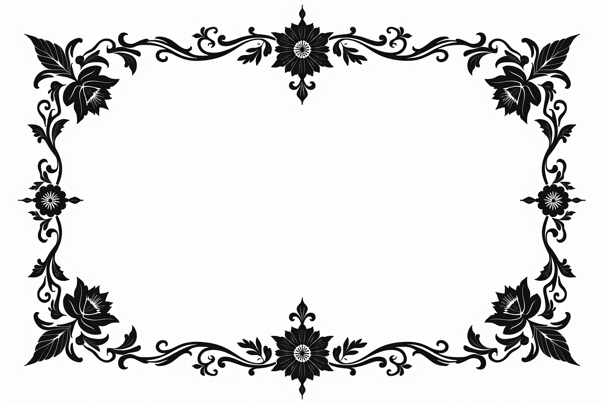 Elegant frame with decorative, an Illustration by Amazin_art (Photo 5 of 17)