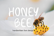 Honey Bee Handwritten Font, a Handwritten Font by Ruddean2109 (Thumbnail 1 of 10)
