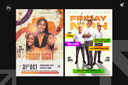 06 Friday Night Party Flyer Design, a Flyer Template by Shajib Shikder (Thumbnail 3 of 4)