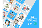 Instagram Post Template For Canva, a Social Media Template by DreamColor (Thumbnail 2 of 5)