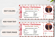 Editable Boarding Pass Template, a Card Template by YasdeyDesigns (Thumbnail 7 of 8)