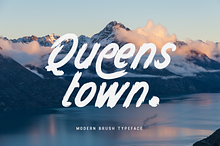 Queenstown - Modern Brush Typeface