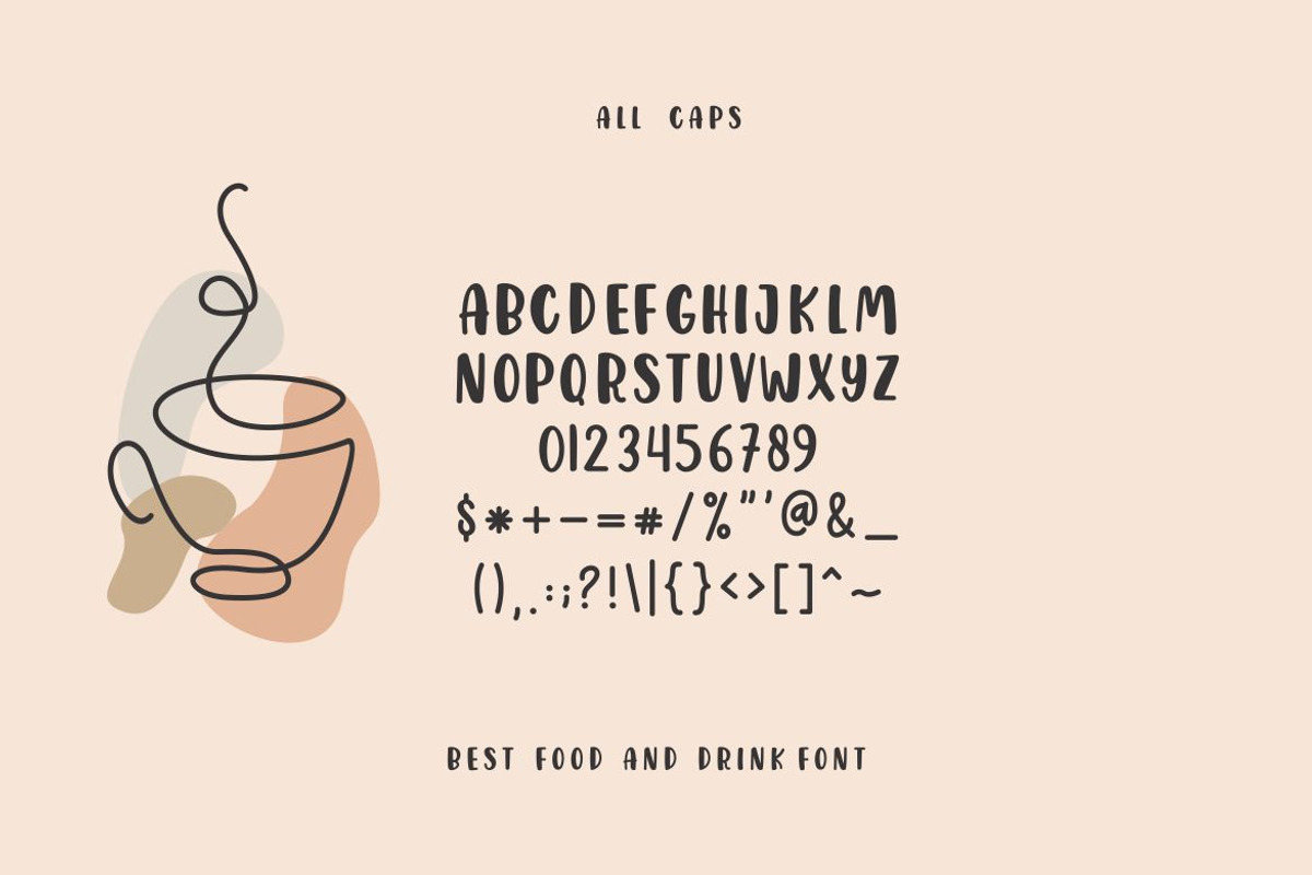 Sugar Coffee, a Handwritten Font by alanwarstd (Photo 4 of 5)