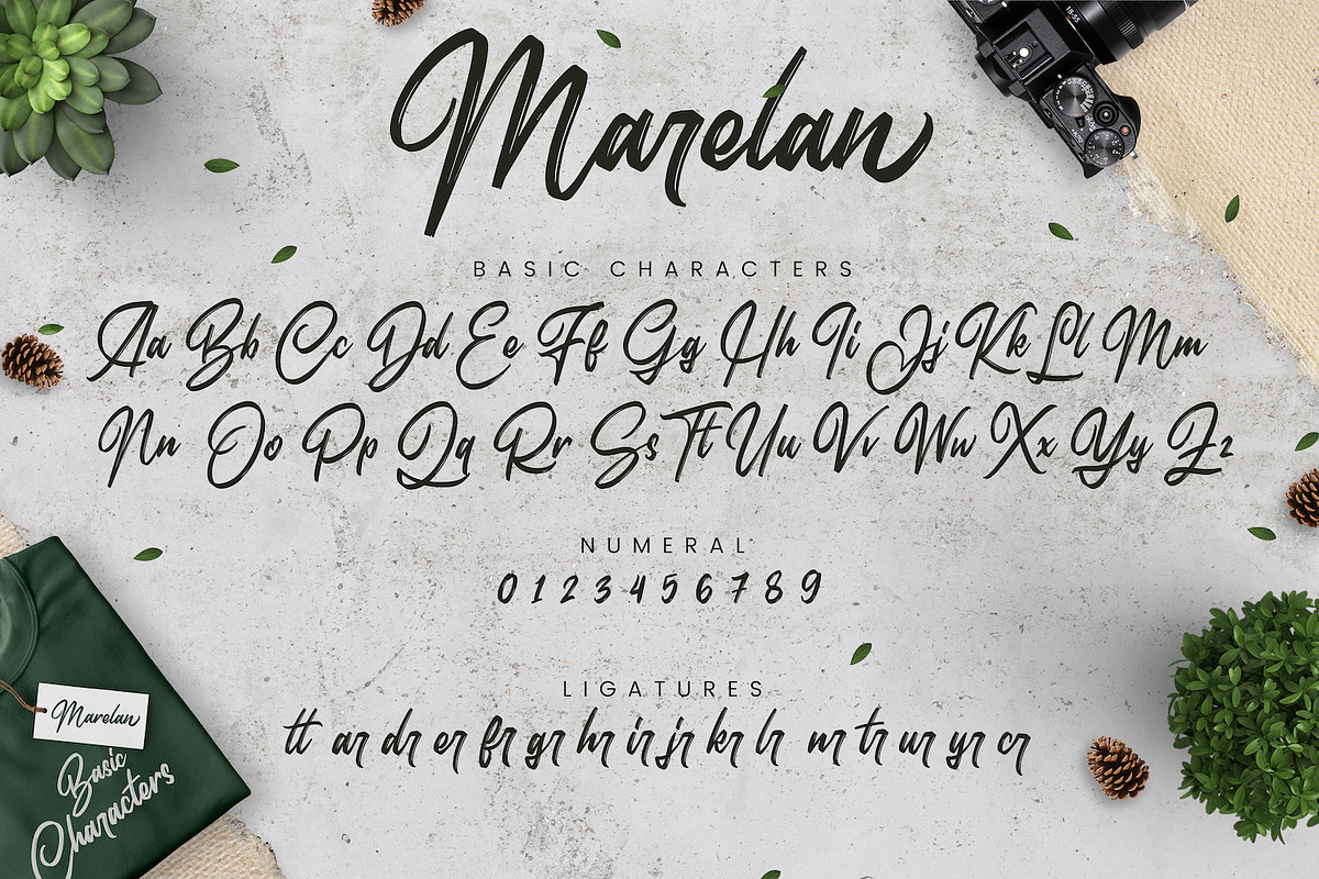 Marelan - Casual Handwritten Font, a Script Font by StringLabs (Photo 11 of 13)