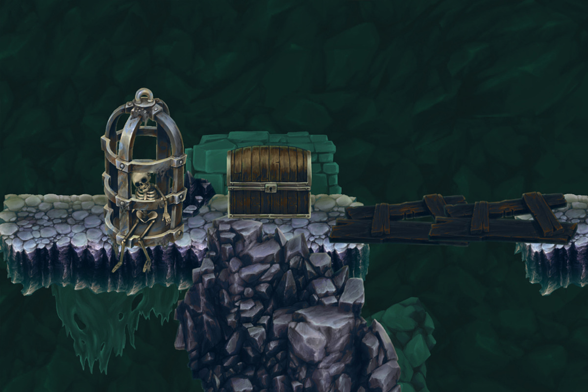 Dungeon - Game Tileset, a Graphic by LudicArts (Photo 3 of 6)