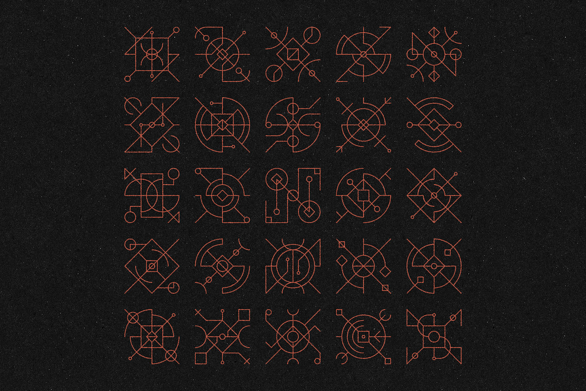 GEOMETRIC ART DECO ELEMENTS, an Object Graphic by 2DFUNS (Photo 5 of 5)