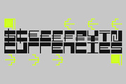 SK Phlegmatica — Heavy Display Font, a Font by Shriftovik Type Foundry (Thumbnail 5 of 12)