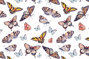 Beautiful watercolor butterflies, an Object Graphic by Knopazyzy (Thumbnail 3 of 5)