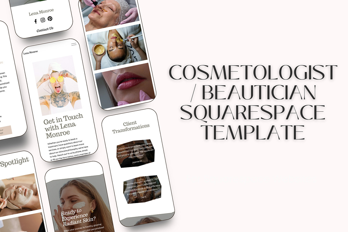 Squarespace 7.1 Website Template, a Squarespace Template by Lumina Alchemy (Photo 4 of 10)