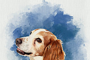 Dog Watercolor Painting Bundle, an Action Add-On by Photoshop Action (Thumbnail 14 of 14)