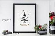 Christmas Scandinavian Mockup Bundle, a Print Template by Yuri-U (Thumbnail 15 of 32)