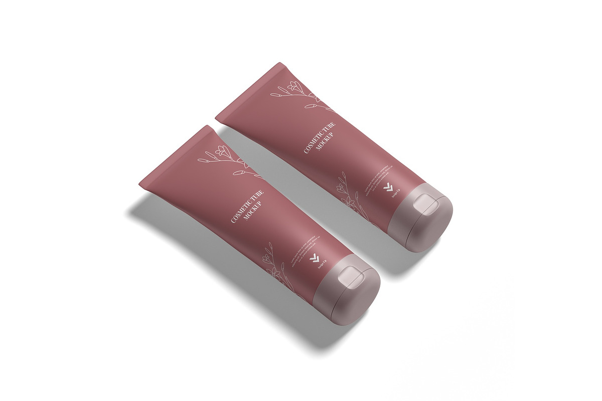Cosmetic Tube Packaging Mockup, a Product Mockup by suciamairastd (Photo 4 of 5)