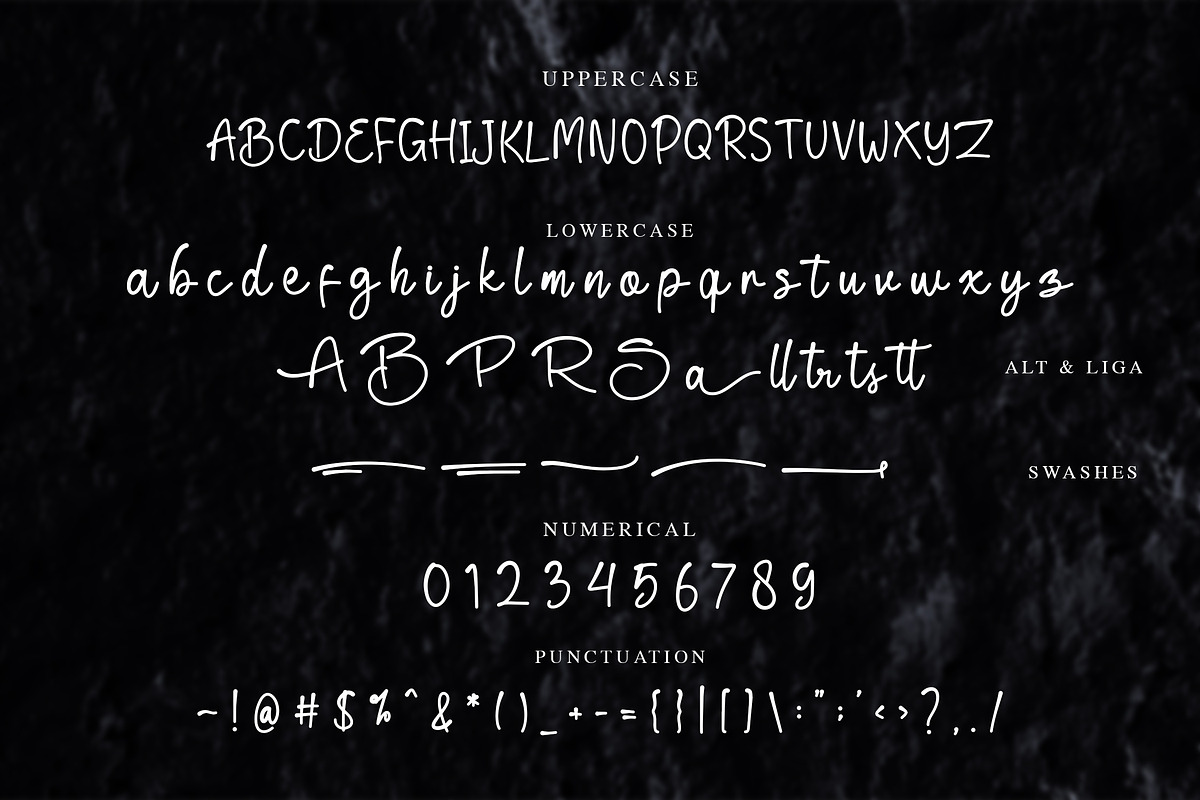 Blind Matte - Script Font, a Script Font by NTC Graphic (Photo 8 of 9)